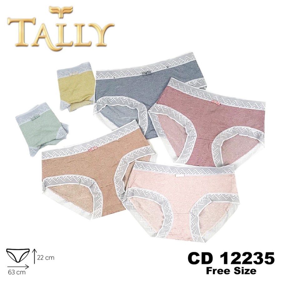 Tally 12235 Celana Dalam Wanita Katun Serat Daun