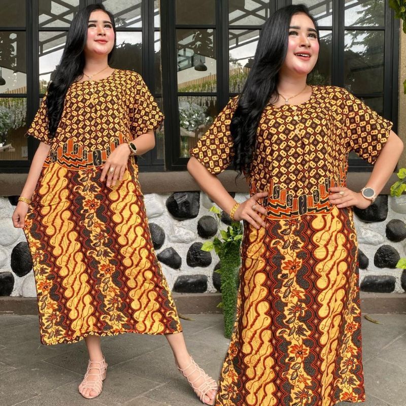 Daster Batik Sogan Busui