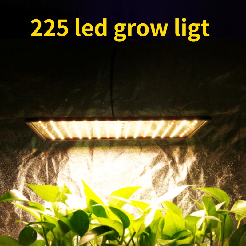 Lampu Tanaman led 225butir indoor greenhouse fill light Spektrum Penuh Cahaya Pertumbuhan Tanaman 1000W