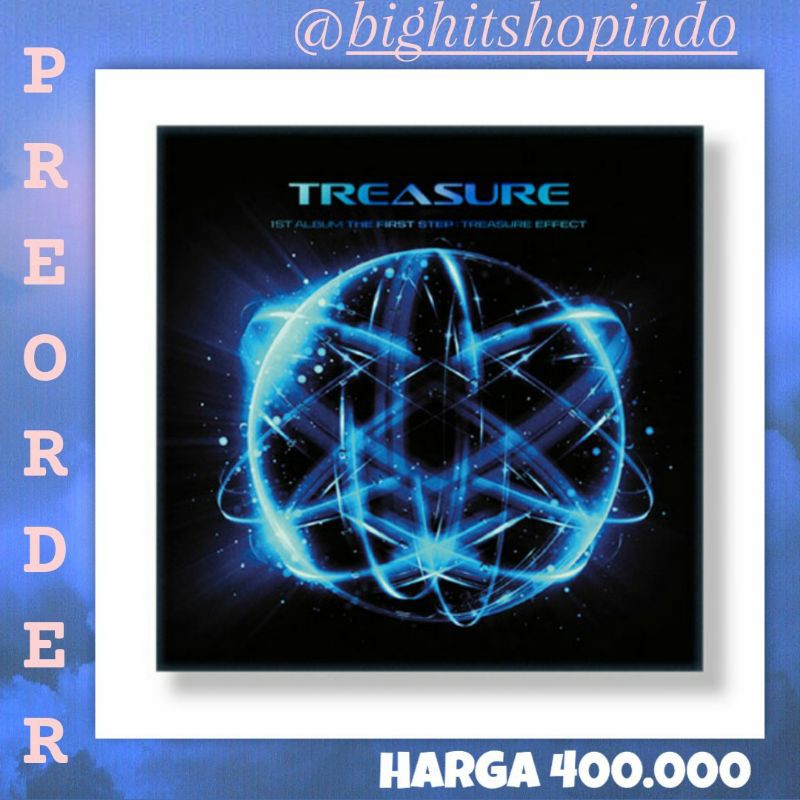 [PO/DP] TREASURE - 1st ALBUM [THE FIRST STEP : TREASURE EFFECT] (KiT ALBUM) // ALBUM TREASURE