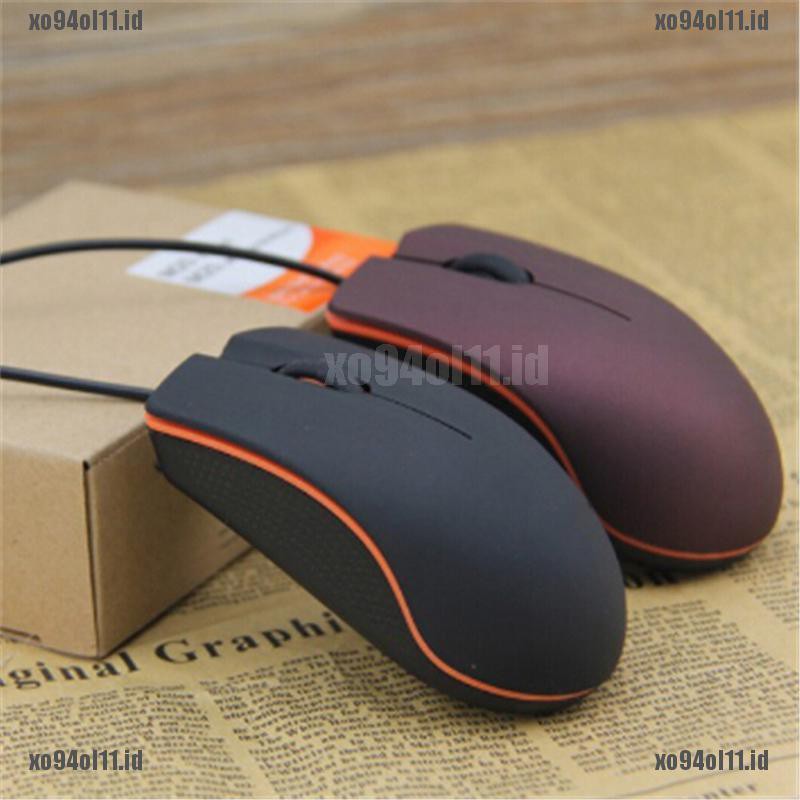 (XO &amp; Cod) M20 Mouse Optikal Kabel USB 2.0 Permukaan Frosted Untuk Komputer