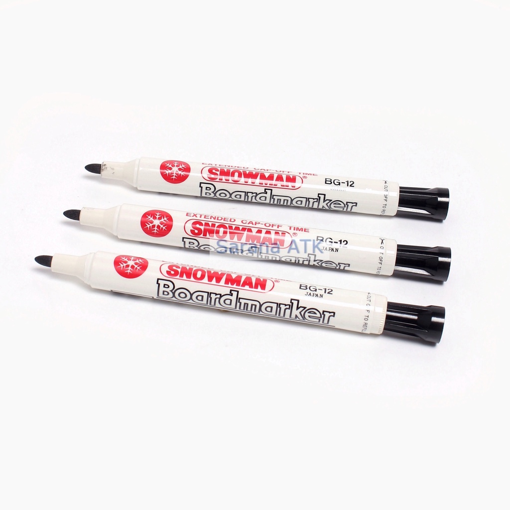 

SNOWMAN - SPIDOL WHITEBOARD MARKER BG12 Pcs