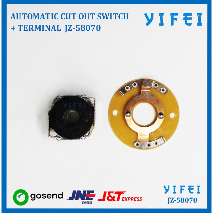 AUTOMATIC CUT OUT SWITCH + TERMINAL SCREW M-201/M-202 YIFEI-58070