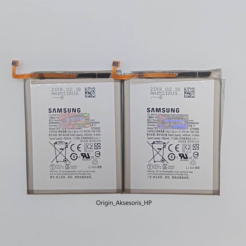 Baterai Samsung Galaxy EB-BA705ABU A70 2019 Original SEIN 100% dc 88