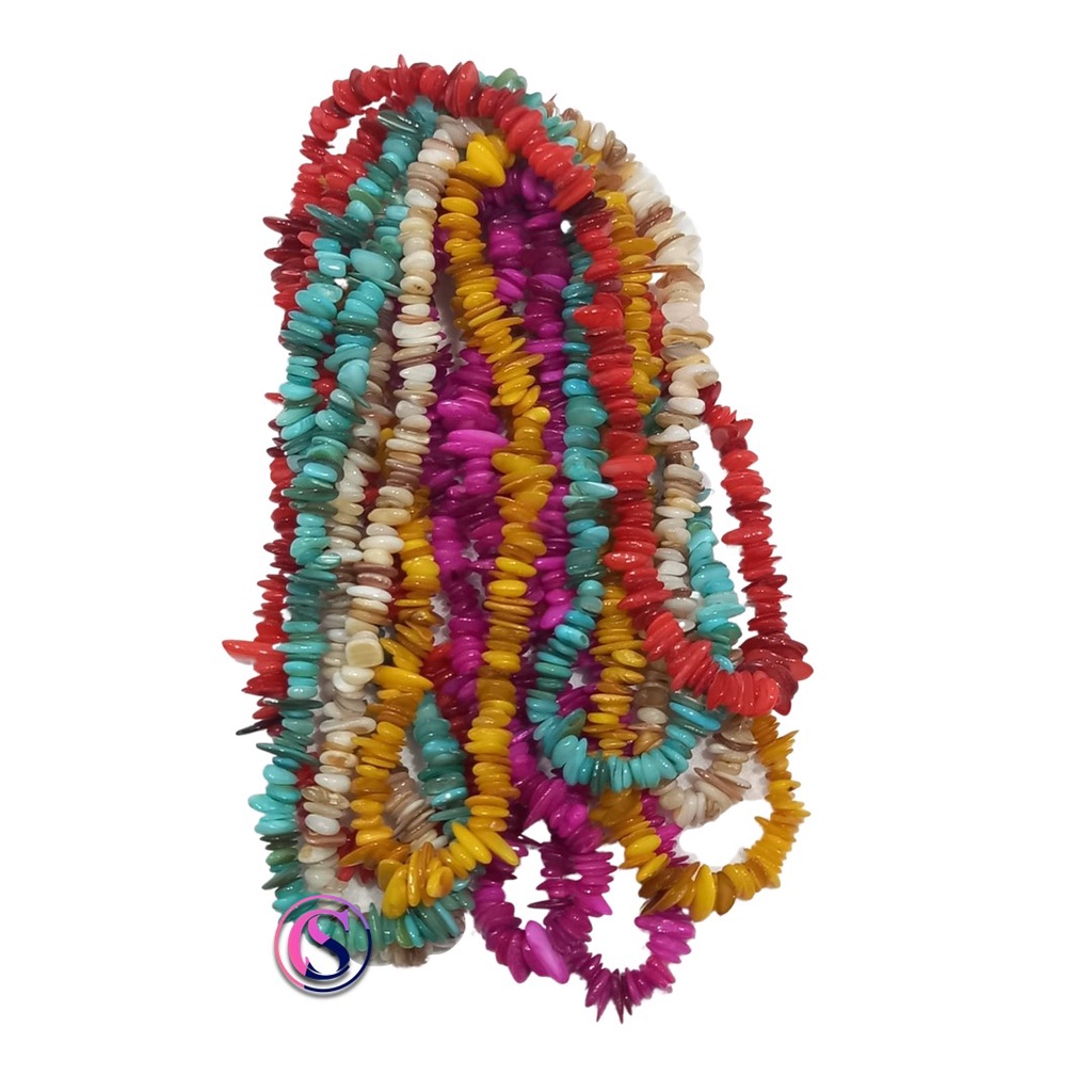 Mote / manik / batu pecah / kerang ceper gepeng