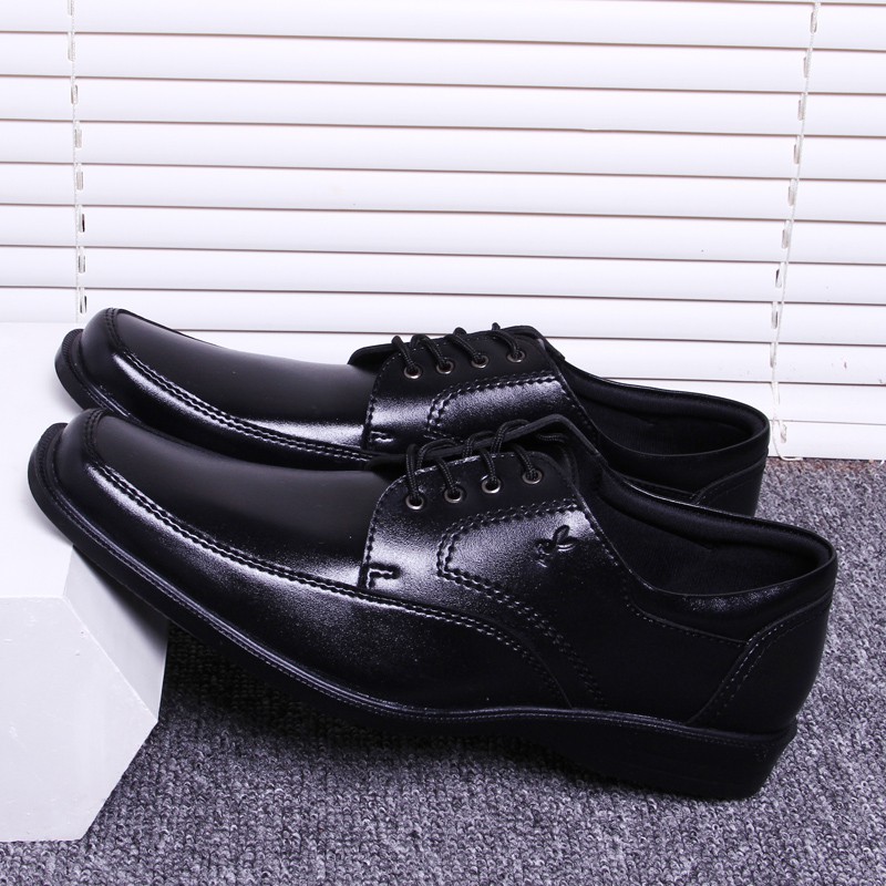 Sepatu Pria Formal Pantofel Bertali dan Tanpa Tali Slip On Warna Hitam Murah Trendy Nyaman Dipakai