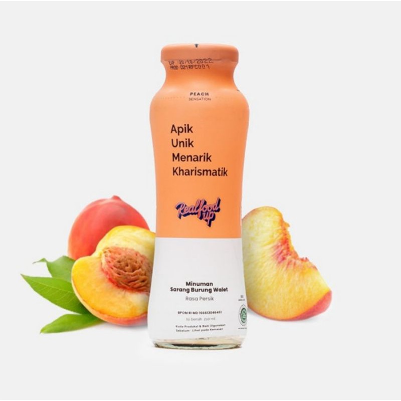 

Realfood Up peach & Collagen Detox ( 6 botol )