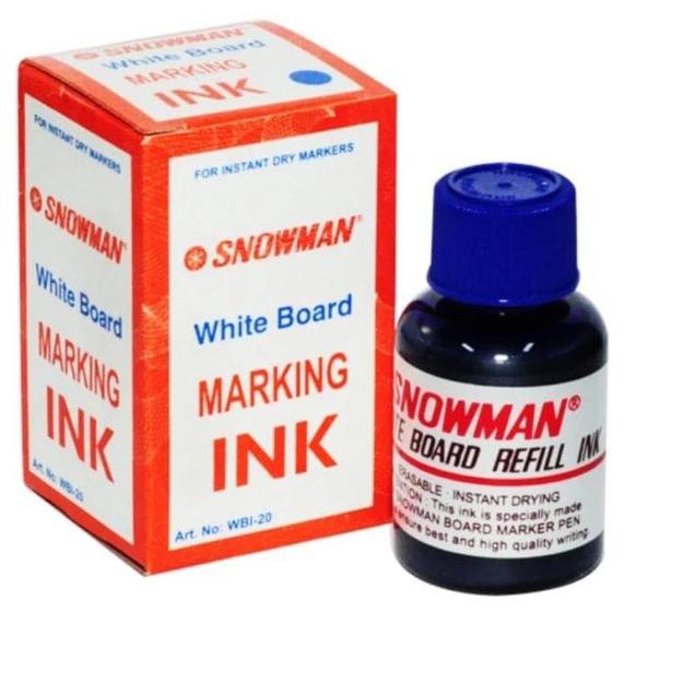

BIG SALE!! (lvn-288) Snowman Refill Ink Tinta Spidol White Board (BG-12) Murah