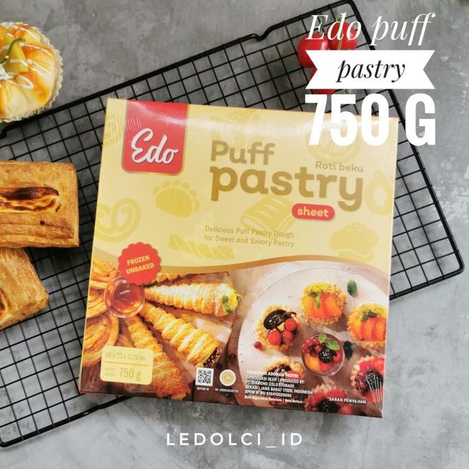 

PUFF PASTRY SHEET EDO 750 GRAM | KULIT PASTRY EDO 750 GRAM ledolci92
