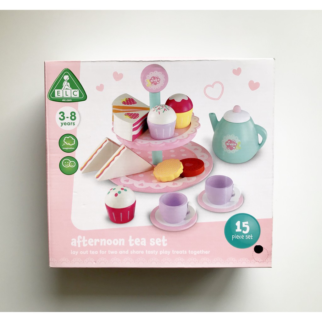 elc wooden tea set