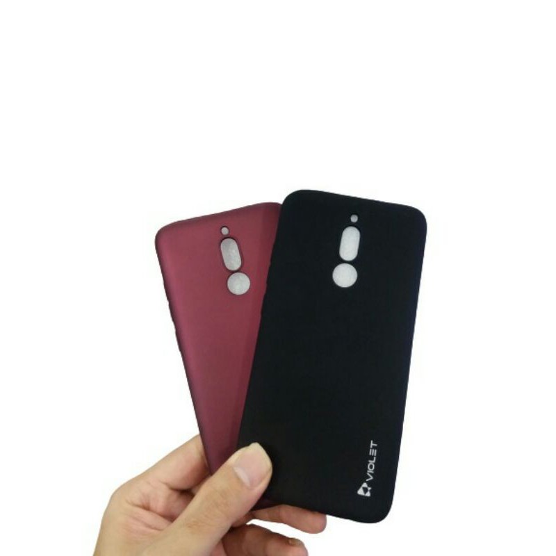 BABY SKIN ULTRATHIN CASING SOFTCASE VIOLET REDMI 8