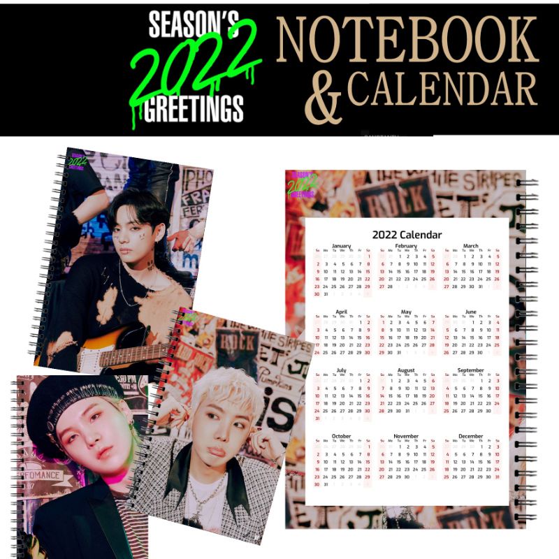 

Notebook Aesthetic Kalender BTS 2024 CUSTOM Calendar Kpop