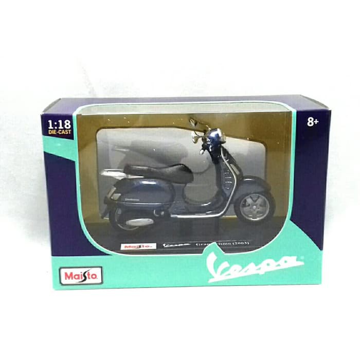 Diecast Maisto 39540 Scooter Motor Vespa Granturismo Matic 2003