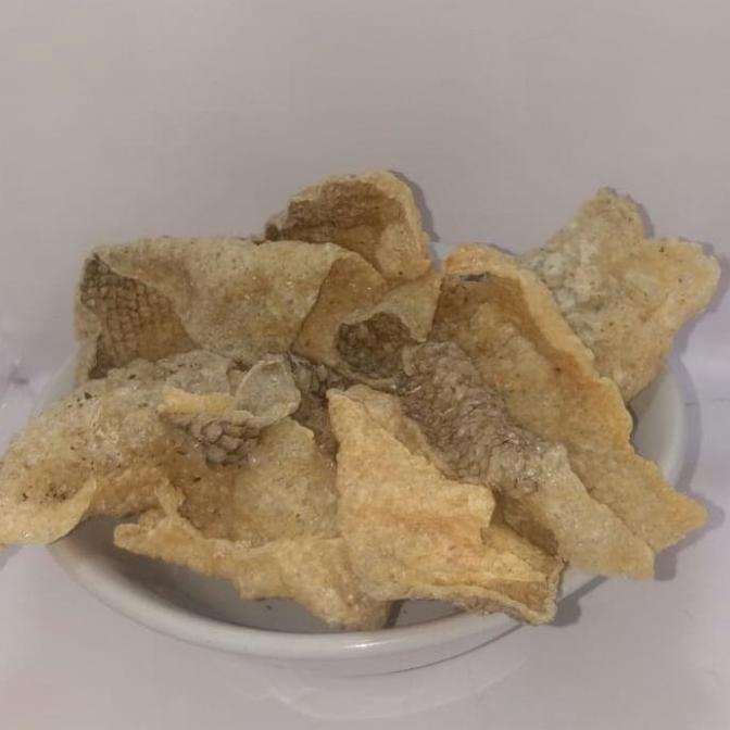 

Kerupuk Krupuk Kripik Keripik Kulit Ikan Salmon