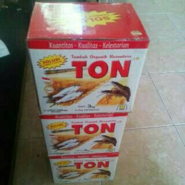 TON 3kg/Penggemuk Vitamin Ikan/Udang/Tambak Organik/Toko Nasa Original