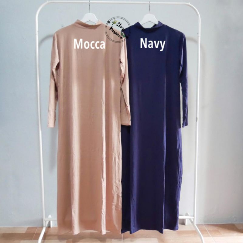 inner gamis krah turtle Neck Bahan Rayon Super/manset gamis  ukuran all size