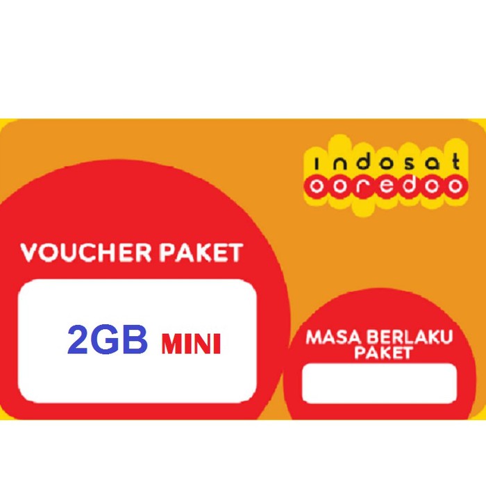 Voucher Indosat 2gb Mini Shopee Indonesia