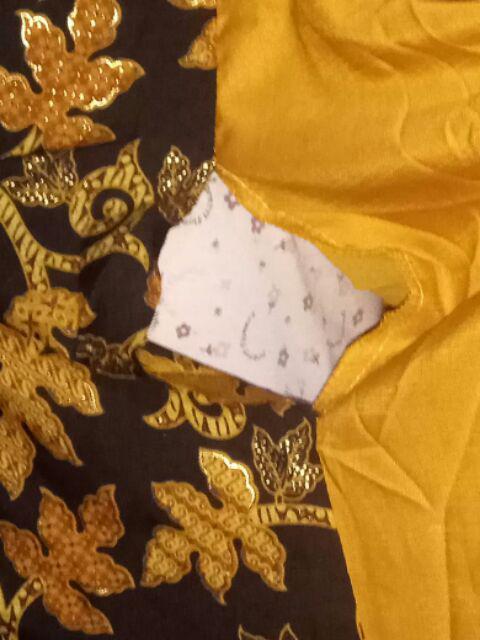 Set Cp Sarwendah Faridah Couple Devita Gamis Brukat Batik 8 Warna