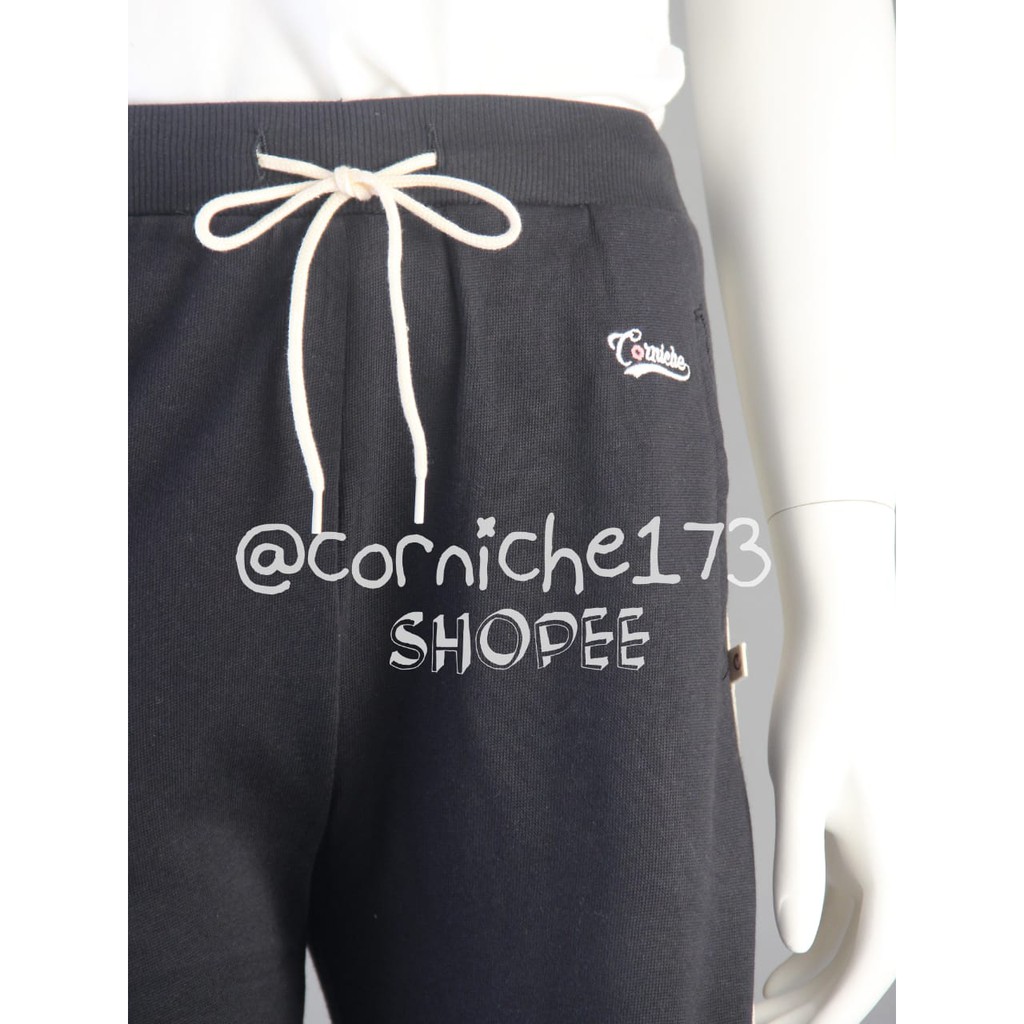 Corniche Sporty Jogger Black - TS39182