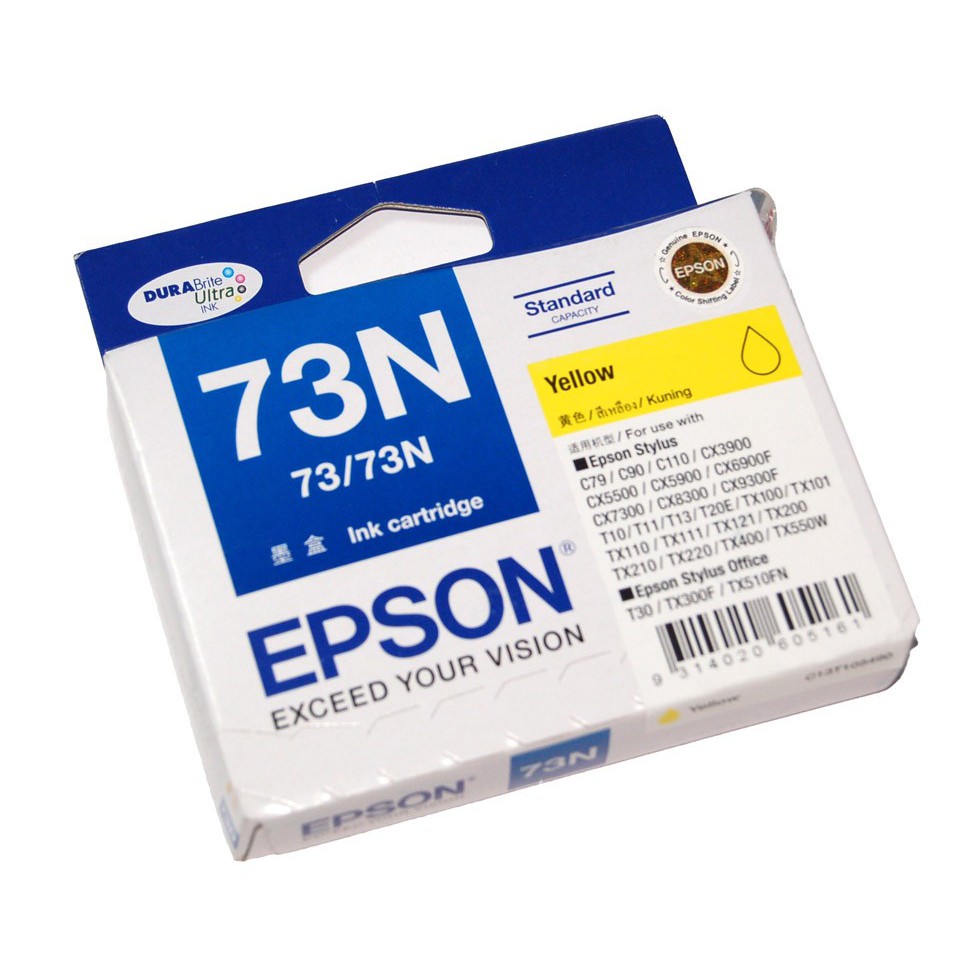 Tinta Epson 73 / 73n Ink Cartridge Original Yellow