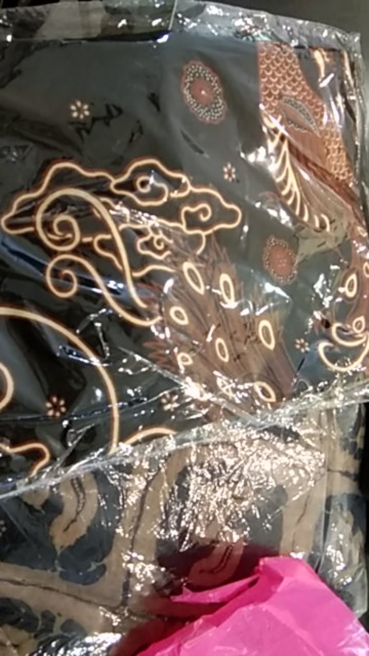 Blouse Etnik Wanita Motif Batik Solo Kawung Ageng Murah Ukuran M L Xl