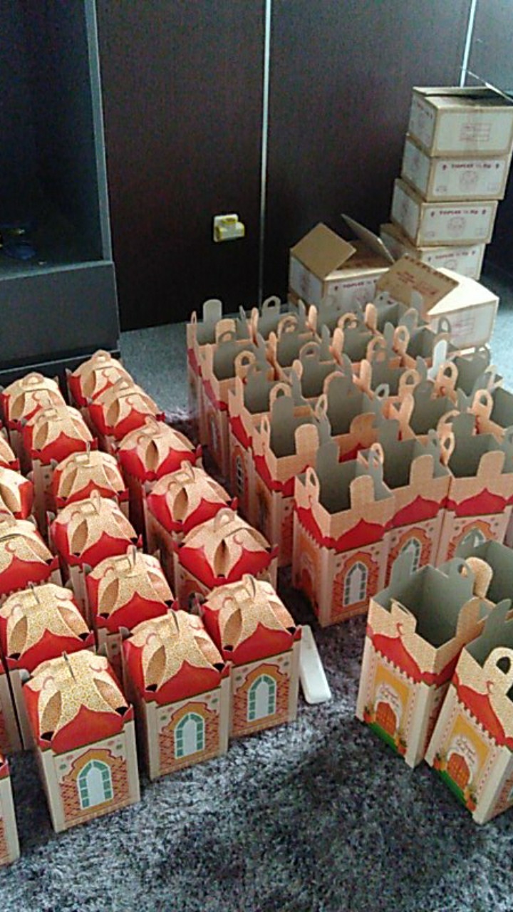 Idul Fitri, Box Lebaran, Packaging, Dus, Toples Box, Kotak - Tbif03 21  (20pc)