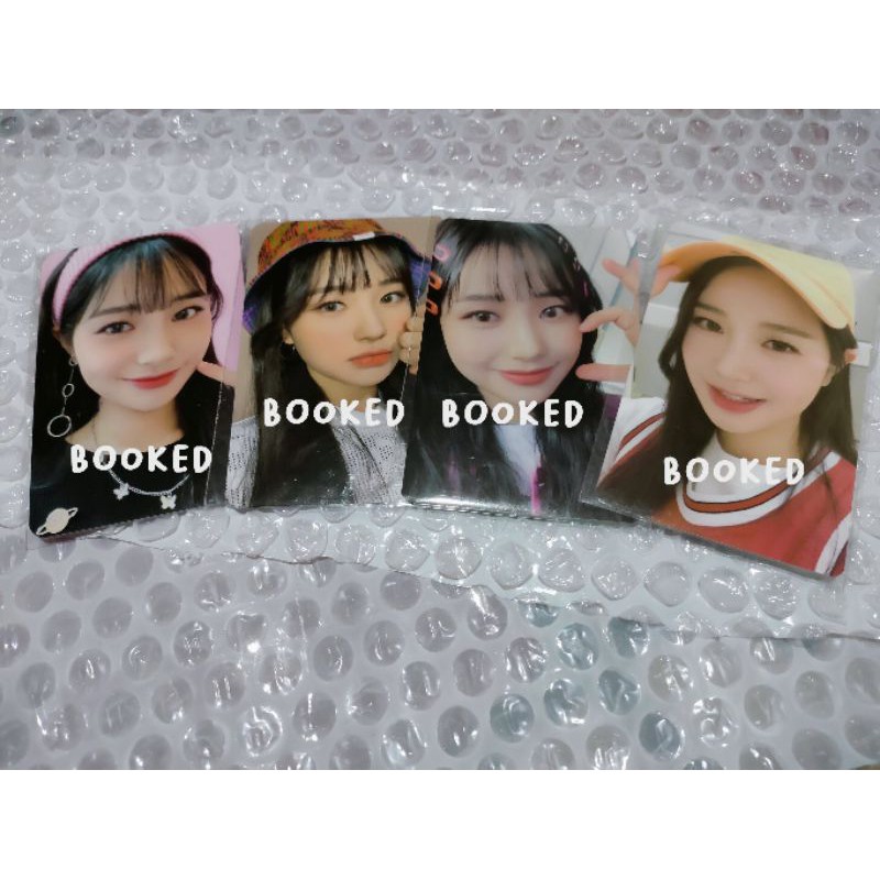 weeekly jihan photocard album tarot jump season's greetings 2021