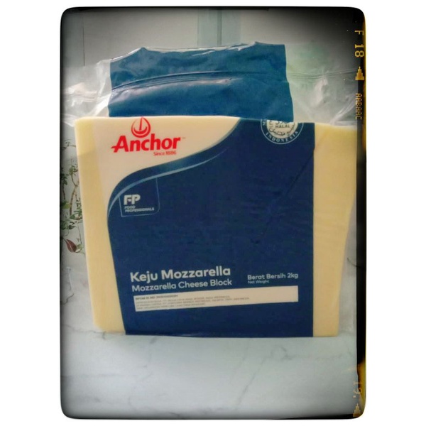 

keju mozarella anchor / keju mozarella anchor murah / keju mozarella anchor 250gram Bogor