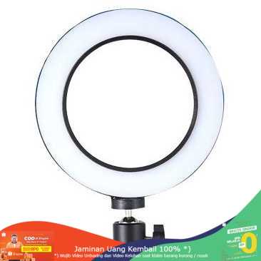 (BISA COD) RVOSTR STUDIO Lampu Halo Ring Light LED Kamera 8W 6 Inch - RL-19