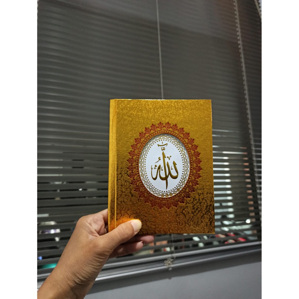 Blangko cover yasin Hard Cove Emas