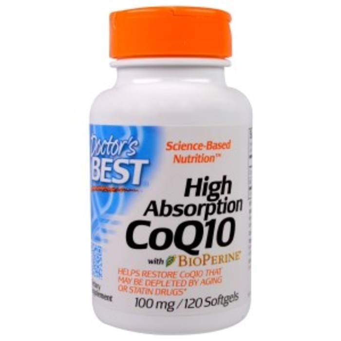 Doctor Doctor s Best COQ 10 COQ10 Co Q10 100 mg isi 120 Limited
