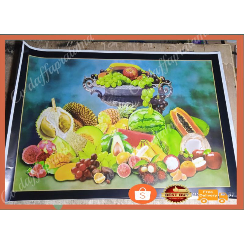 Poster jumbo buahan