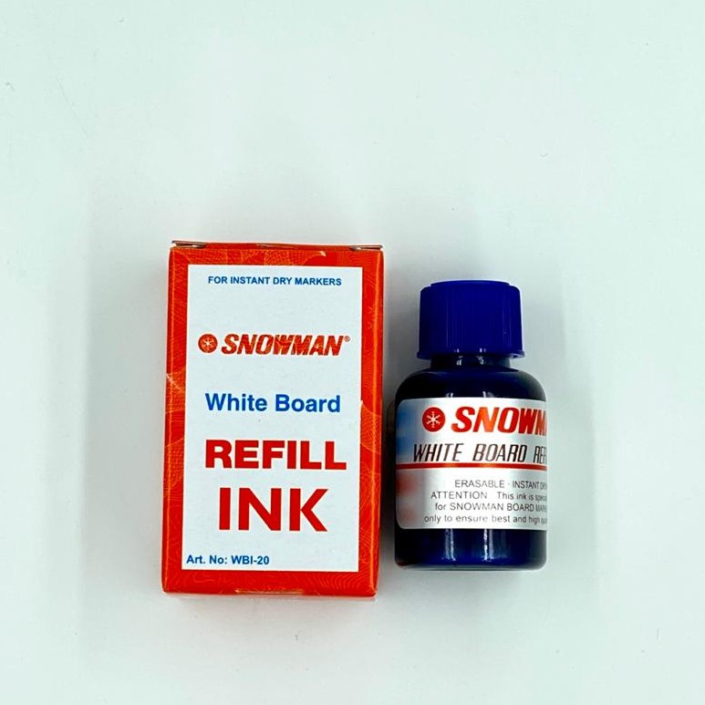 

TINTA SNOWMAN WHITEBOARD WBI-20 / Refill Spidol Snowman Whiteboard Papan Tulis WBI-20