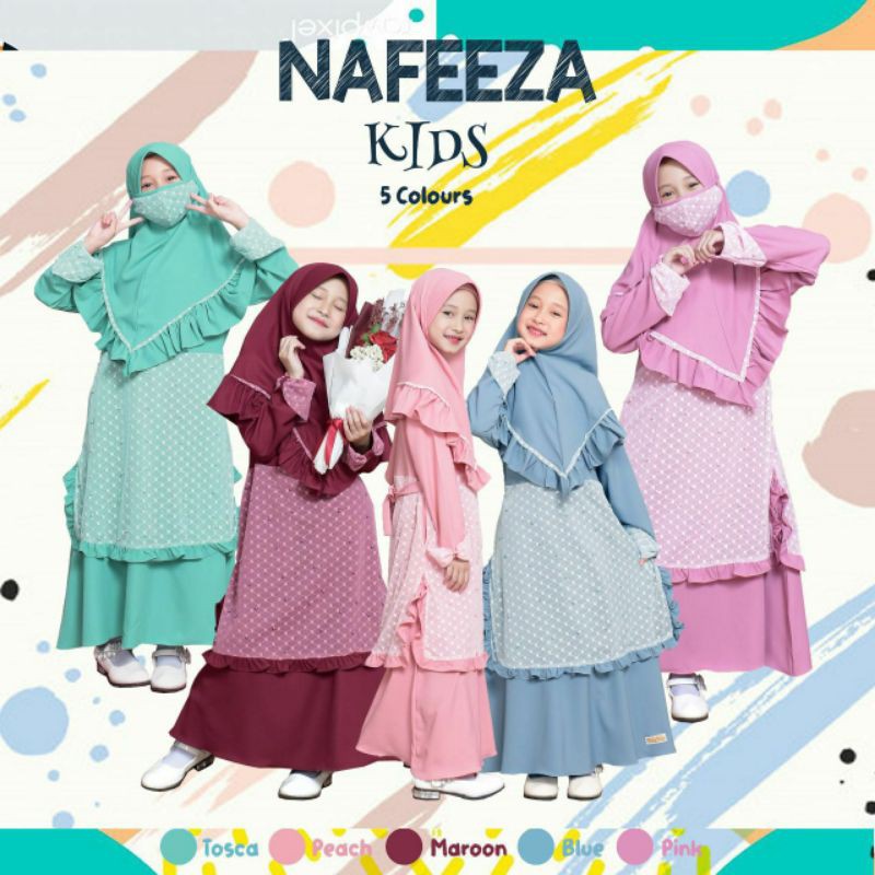 gamis nafeeza anak