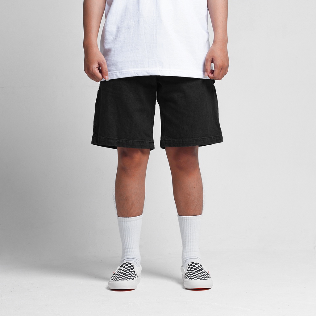 WISED | KRIEF BLACK | CARPENTER SHORT PANTS