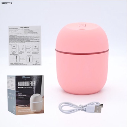 Humidifier Udara Purifier Air Diffuser Portable Penjernih Ruang 220ml