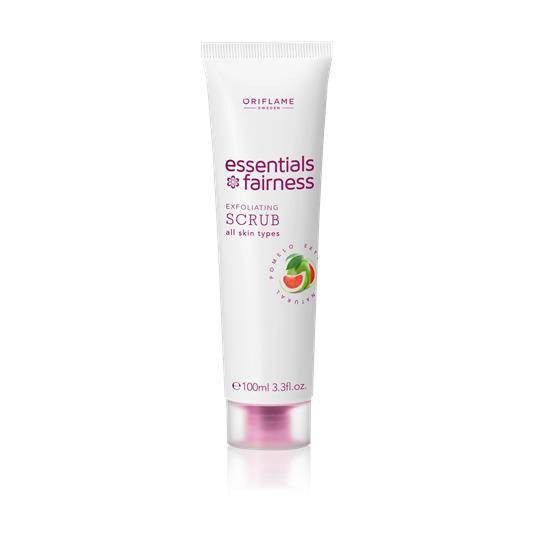 oriflame . READY. Essentials Fairness Exfoliating Scrub. Scrub pemutih wajah