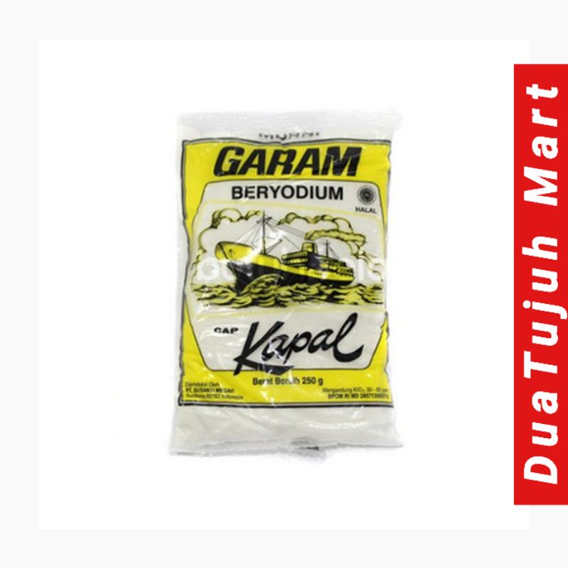 Garam Cap Kapal 250 gram