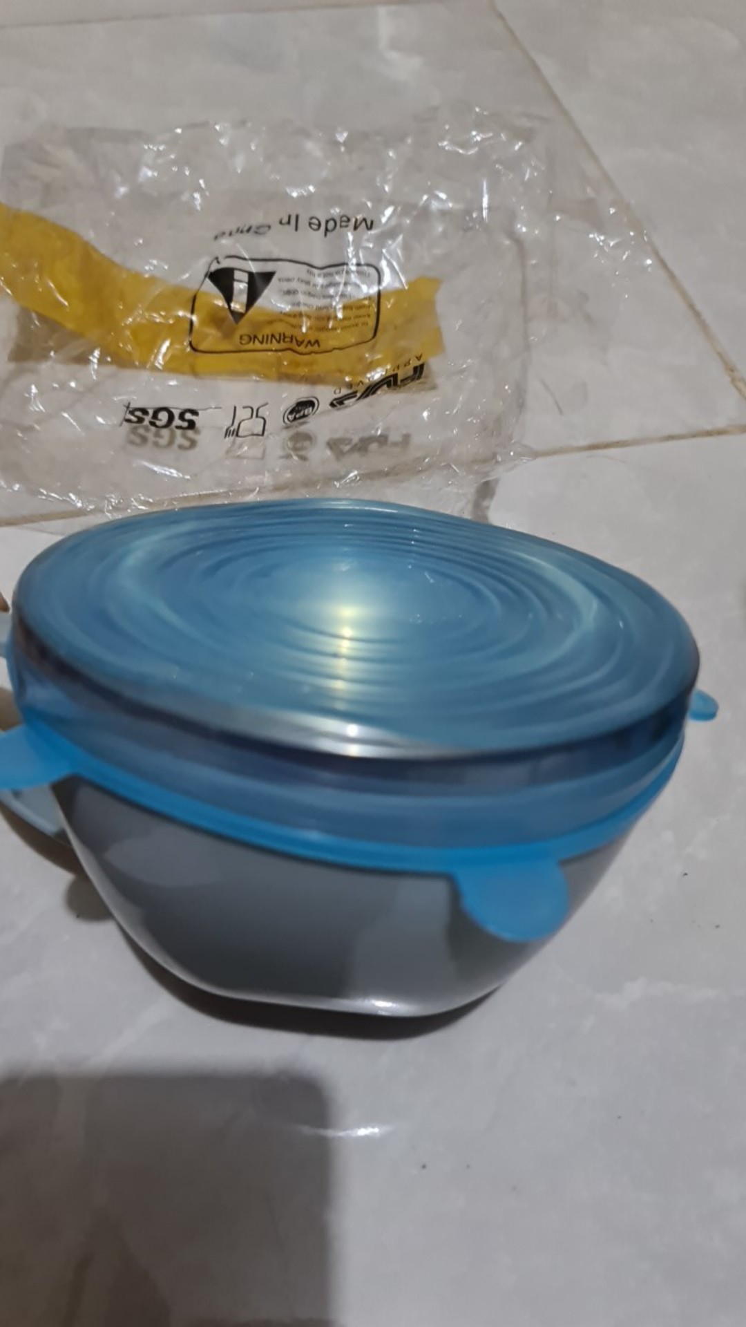 Alat Dapur Penutup Silikon Penutup Makanan 6in1 Untuk Mangkok, Panci & Gelas Food Cover 206-19