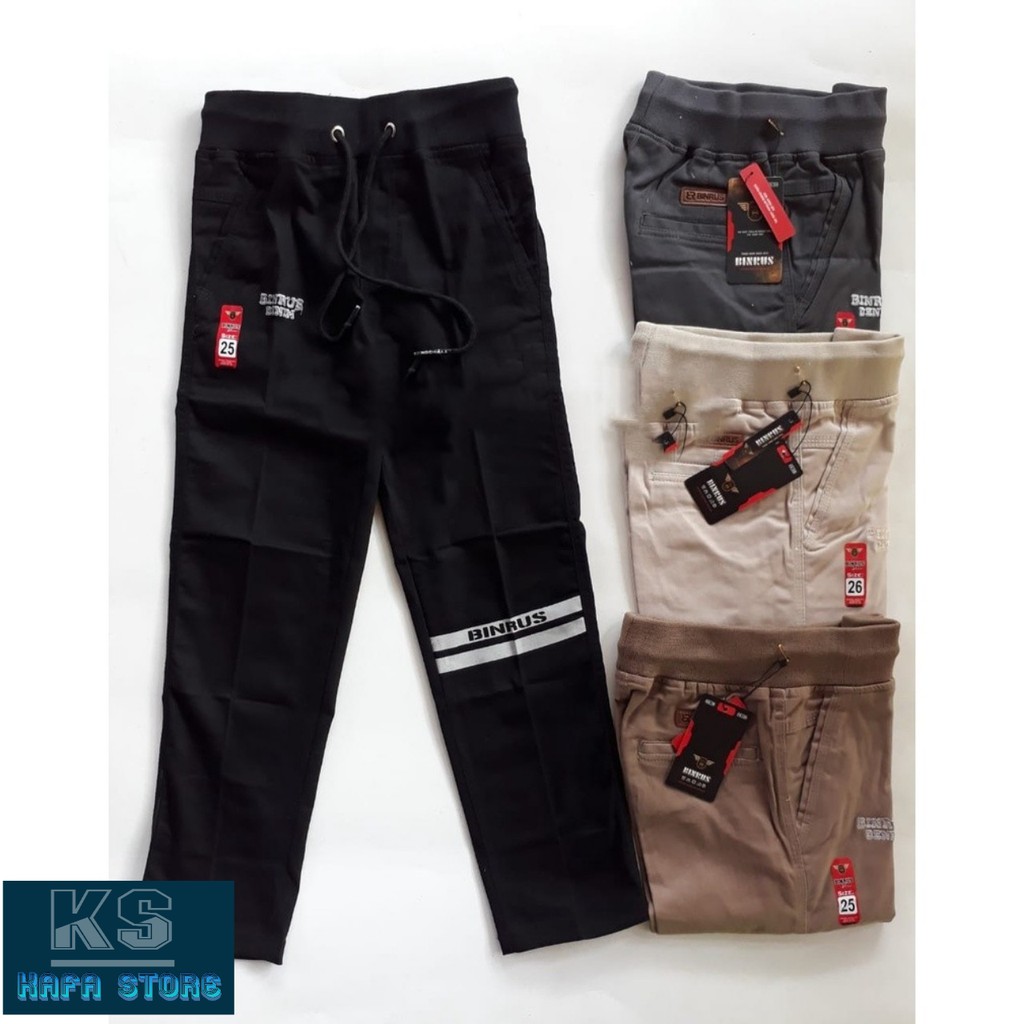 CELANA CHINO ANAK PANJANG PREMIUM QUALITY SIZE 24-26