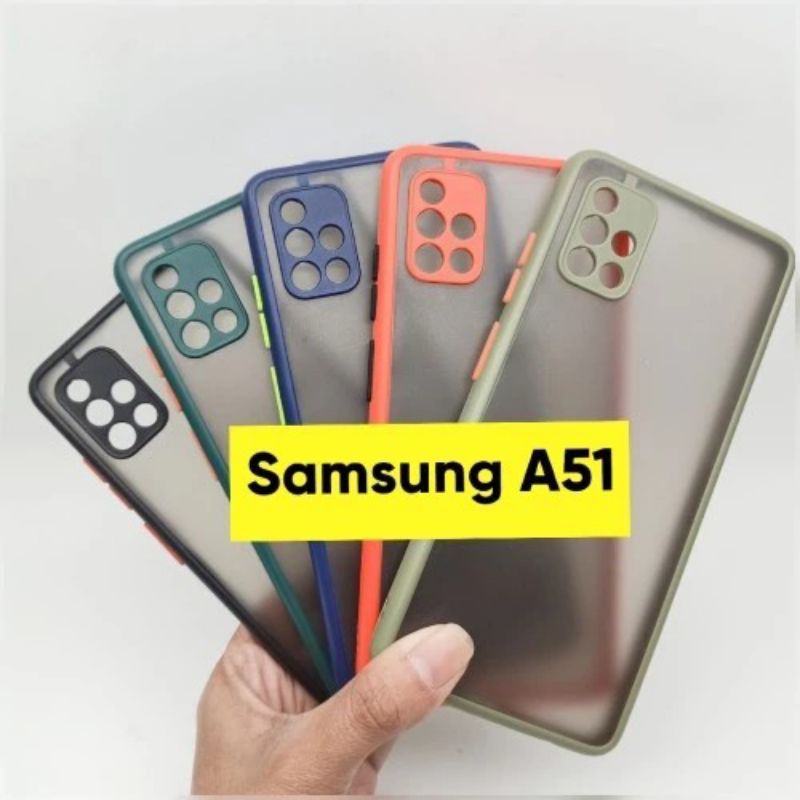 slikon AERO soft case type HP Samsung A51