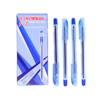 Pulpen Snowman V1 Biru