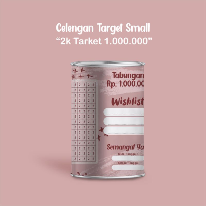 CELENGAN TARGET BUKA TUTUP ATAU PERMANEN MURAH CELENGAN VIRAL TIKTOK SMALL CELENGAN TABUNGAN SEDEKAH SUBUH-2 RIBU TARGET 1JUTA