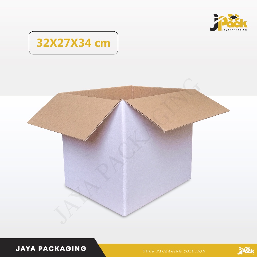 

Box 32X27X34 cm (KARIMA) Karton/kardus/paking/Kemasan/BoxNormal/normal/amdk/oleh-oleh/hampers/tinggi34