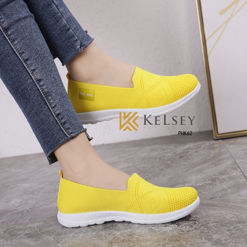 Kelsey Sepatu Slip On Wanita PHK62 Sepatu Flat Shoes Wanita