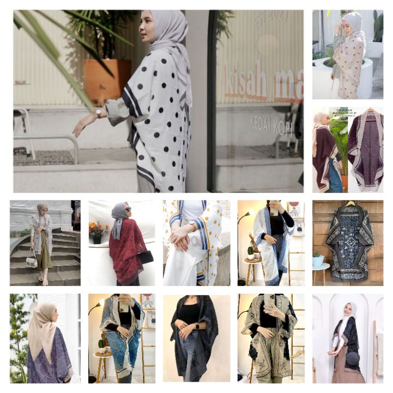 OUTER SCARF/CARDIGAN/OUTER WANITA