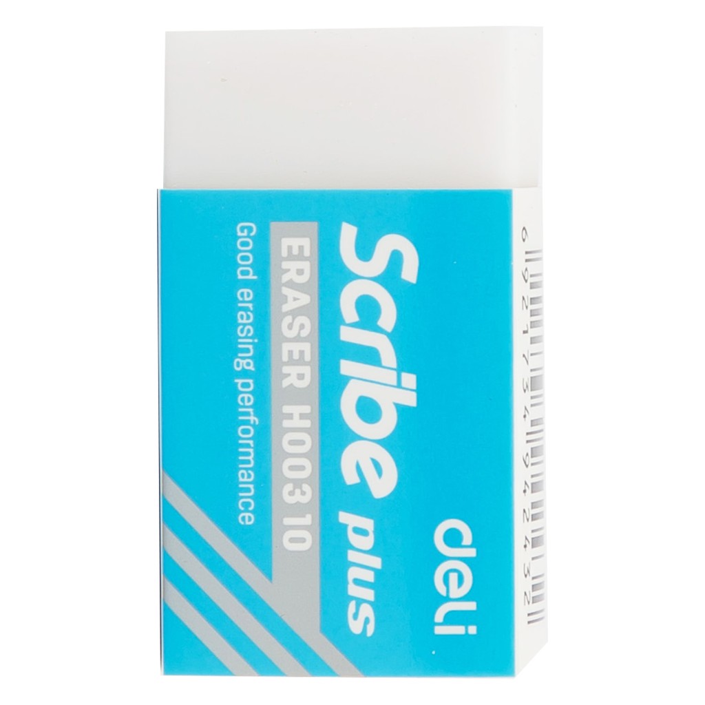 

Deli Penghapus Eraser Scribe Bersih Clean Putih EH00X10 EH09920