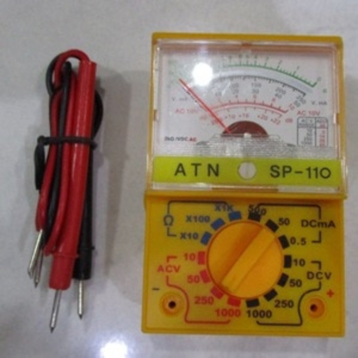 Tester Min / Avometer Multitester SP-110 ATN AC DC OHM Ranges