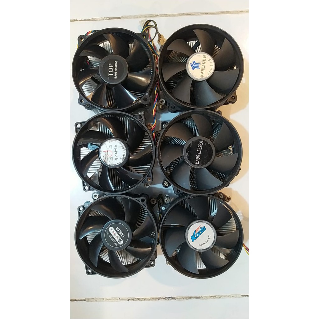 Cooler Fan Processor Lga 1155 1156 1150 Baut