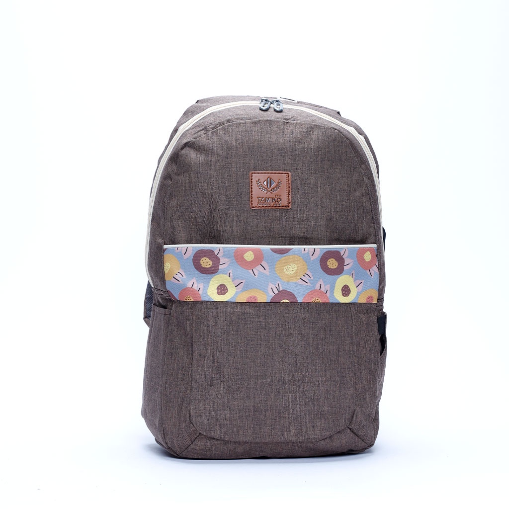 Tas Ransel Wanita TAMIKO 676704 Tas Sekolah Perempuan USB Port Laptop/TAB Sleeve Raincover